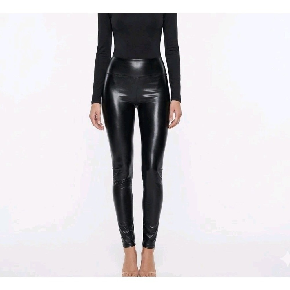 Wild Fable High Waisted Slim Fit Liquid Leggings Glossy Black | Womens Size S